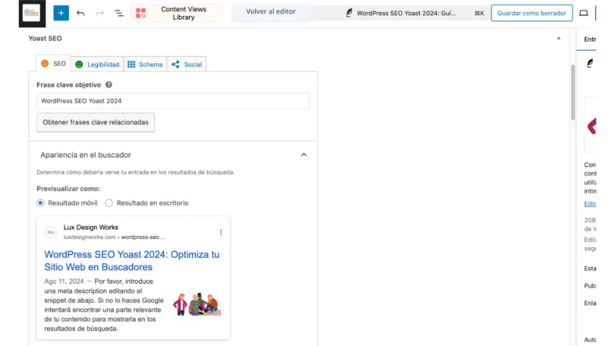 Seo yoast plugin optimizacion de contenidos